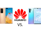 Wie groß sind die Unterschiede zwischen dem Huawei P40 Pro (links) und dem Huawei P30 Pro (rechts)?