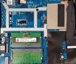 Dell G15 5530: CPU, GPU und Speicher-Module