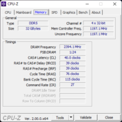 CPU-Z - Memory