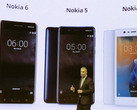 Drei neue Android-Smartphones für den Einsteiger- und Midrange-Bereich: Nokia 3, Nokia 5 und Nokia 6.