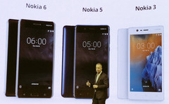 Drei neue Android-Smartphones für den Einsteiger- und Midrange-Bereich: Nokia 3, Nokia 5 und Nokia 6.