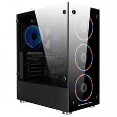 Glaive: Xigmatek zeigt neues Glas-Gehäuse