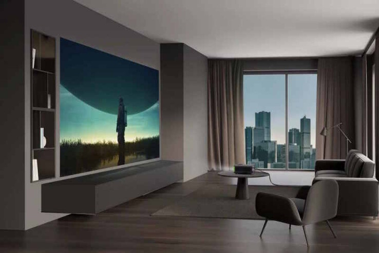 Der X2-4K benötigt einen kürzeren Abstand zur Projektionsfläche