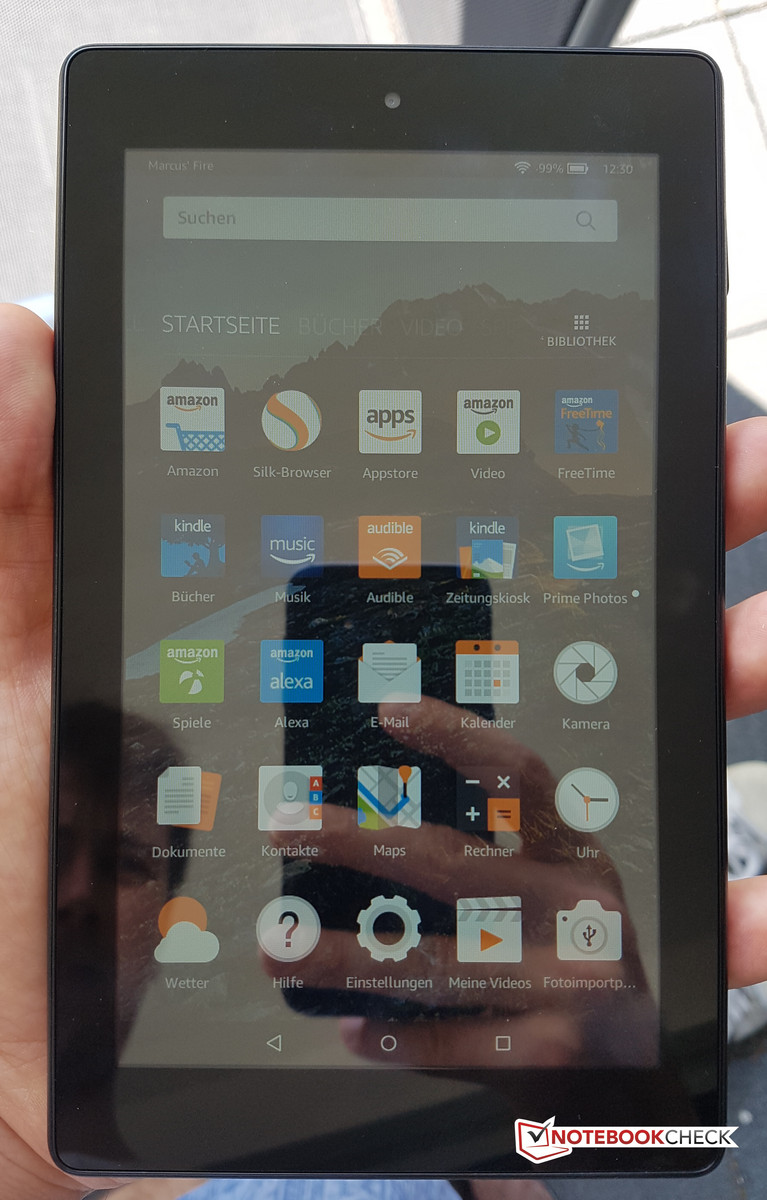 Test Amazon Fire 7 (2017) Tablet Tests