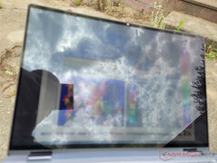 Im Freien in der Sonne