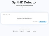 Google SynthID Detector Webseite