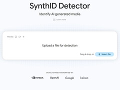 Google SynthID Detector Webseite