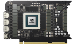RTX 4090 FE Referenz-PCB mit AD102-GPU. (Bild: Nvidia)