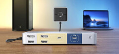 Diie Anker 553 USB-C Dockingstation hat einen integrierten KVM-Switch für Laptop und Desktop-Computer. (Bild: Amazon)