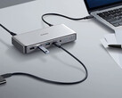 Die Anker 563 10-in-1 USB-C Docking Station mit Triple Display Support für M1 Macs.