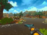 Fresh Start Cleaning Simulator befreit man die Natur mit einer Mischung aus Hochdruckreiniger und Staubsauger von allerlei Unrat. 