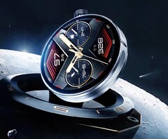 Die Huawei Watch GT Cyber kann offenbar vom Handgelenk entfernt werden, ohne das Armband abzunehmen. (Bild: Huawei)