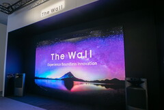 The Wall ist mit 292 Zoll einer der wohl größten Fernseher der Welt. (Bild: Samsung)