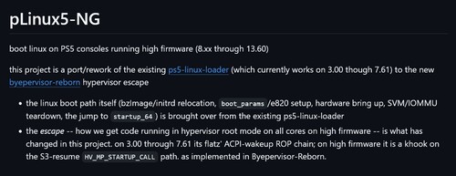 pLinux5-NG: Neues GitHub-Update