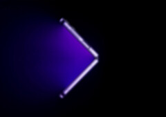 Die Einladung ist nur mit verpixeltem Galaxy Z Flip4 verfügbar, nachdem Samsung den Leak durch Copyright-Verletzungen unterbinden wollte. (Bild: Evan Blass)