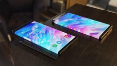 Ein potentielles Samsung Galaxy S30 Ultra 6G des Jahres 2030: Render auf Patentbasis zeigen ein futuristisches Smartphone mit Rundum-Display. (Bild: Technizo Concept)
