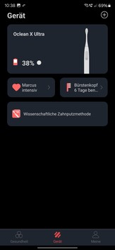 Den Akkustand erfahren Nutzer nur über die App.