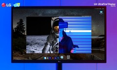 Mit dem UltraFine OLED Pro hat LG einen Monitor vorgestellt, der durch eine hohe Farbtreue und perfektem Schwarz überzeugen möchte. (Bild: LG)