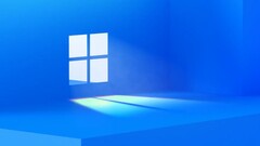Sieht aus wie eine 11, die hier durchs Fenster scheint. Eine der Indizien, die derzeit für die Theorie herhalten muss, dass Microsoft bald ein Windows 11 präsentiert.