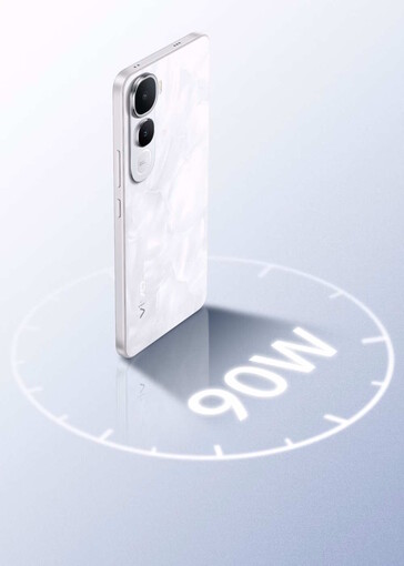 Die Schnellladung ist mit 90 Watt mögliich (Bildquelle: Vivo)