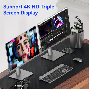 Die Nutzung ist ebenso als Desktop-System möglich (Bildquelle: Aoostar)