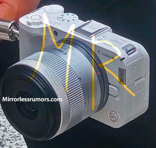 Die Canon EOS RV war bereits auf einem geleakten Bild zu sehen. (Bildquelle: MirrorlessRumors)