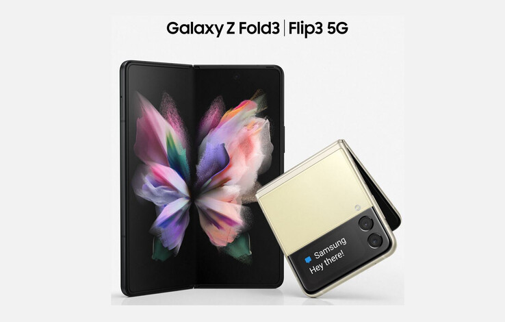 Das Galaxy Z Flip3 erhält ein deutlich größeres Zweitdisplay. (Bild: Evan Blass)