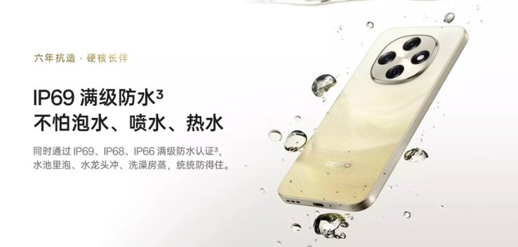 A6 Pro: Die Anforderungen der IP69 sollen erfüllt werden (Bildquelle: Oppo)