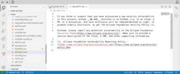 Demo zum Öffnen von Nebenfenstern im Code-Editor (Bild: EclipseSource).
