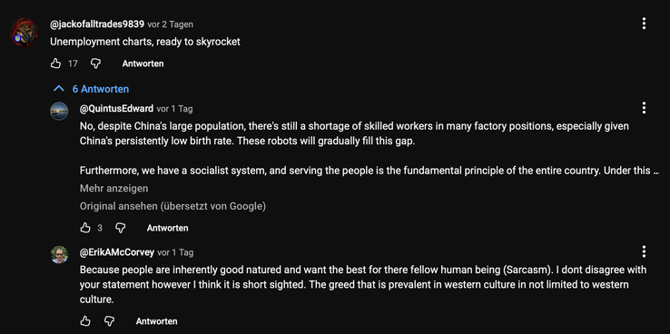 Segen oder Fluch? Die Ansichten zu Walker S2 gehen weit auseinander. (Bildquelle: Ubtech / YouTube)