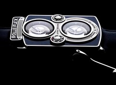 Artra Designs entwickelt eine Armbanduhr im Look einer Rolleiflex.