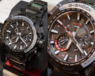 Die Casio MTG-B4000BD-1A (links) und die MTG-B4000B-1A (rechts) sind auf echten Bildern zu sehen