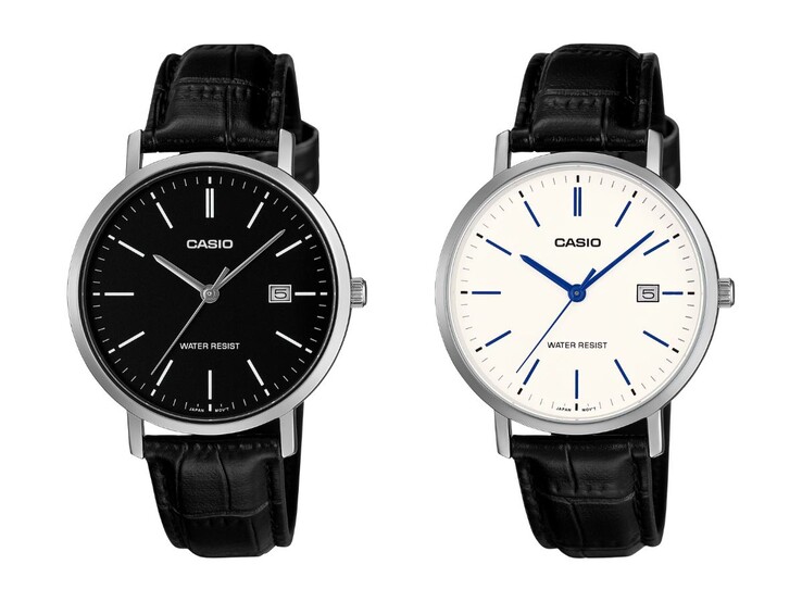 Von links nach rechts: Casio MTP-VT05L-1E and MTP-VT05L-7E