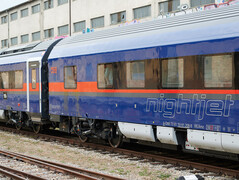 Man beachte die Wagenanschrift unter dem Nightjet-Logo: Tempo 230. (Foto: Andreas Sebayang/Notebookcheck.com)