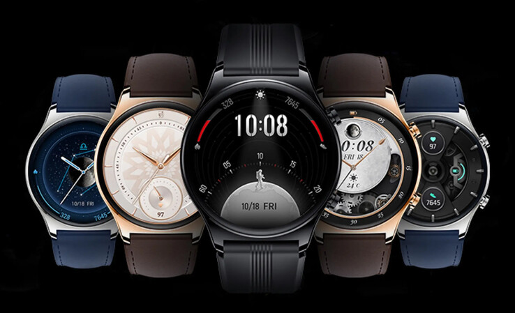 Die Honor Watch GS 3 bietet viele verschiedene Ziffernblätter. (Bild: Honor)