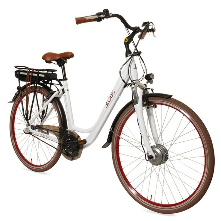 Das LLobe Metropolitan Joy ist ein klassisches City-Bike mit Tiefeinstieg