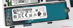M.2 SSD mit 256 GB