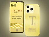 Das Trump T1 Phone wird mit diesem Bild beworben, sieht aber ganz anders aus.