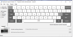Änderung des Tastatur-Layouts mit dem Microsoft keyboard layout creator