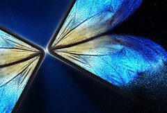 Dieses Promo-Bild gewährt den ersten offiziellen Blick auf das Design des Vivo X Fold. (Bild: Vivo)