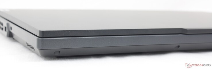 Vorne: keine Anschlüsse