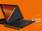 Das Galaxy Tab S4 ist offiziell. Wer jetzt vorbestellt erhält das Book Cover Keyboard gratis dazu.