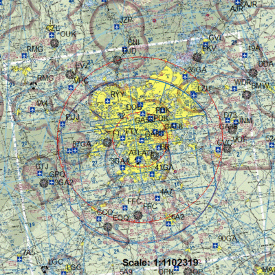 NOTAM der FAA über die Flugverbotszone (Quelle: faa.gov)