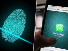 WhatsApp nur mehr über Fingerabruck öffnen (Symbolfoto: Latestly.com)