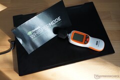 Mit dem Schallpegel-Messgerät Dr. Meter MS20 bewirbt Nvidia den WhisperMode