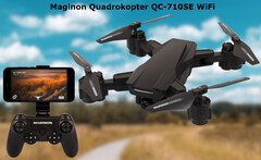 Aldi Quadrokopter: Maginon QC-710SE WiFi Kamera-Drohne stark reduziert für nur 40 Euro.