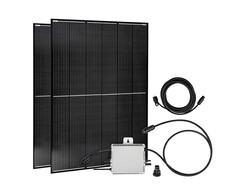 Balkonkraftwerk von Offgridtec wandelt Sonnenlicht in direkt nutzbaren klimafreundlichen Solarstrom um (Bild: OffgridTec)