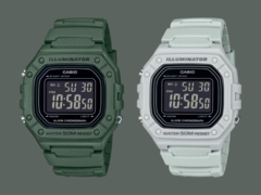 Casio bringt neue Modelle der W-218H-Serie nach Europa. (Bildquelle: Casio)