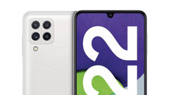 Das Galaxy A22 soll hierzulande für ca. 230 Euro in den Handel kommen (Bild: Samsung)