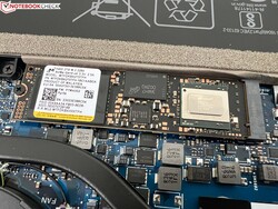 Die M.2-2280-SSD kann getauscht werden.